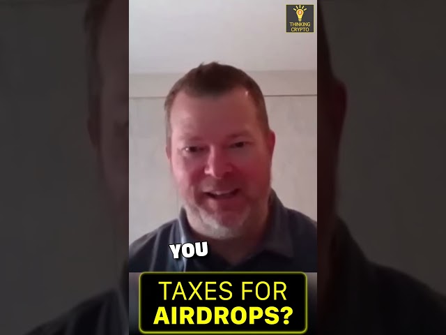 DO YOU HAVE TO PAY TAXES ON YOUR CRYPTO AIRDROPS?!🤔