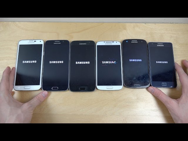 Samsung Galaxy S7 vs. S6 vs. S5 vs. S4 vs. S3 vs. S2 - Which Is Faster?