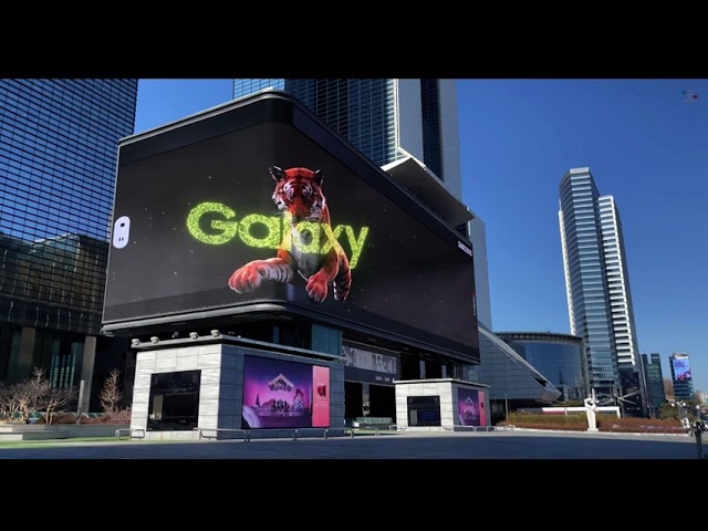 Galaxy Samsung Bar Greenzaid Billboard