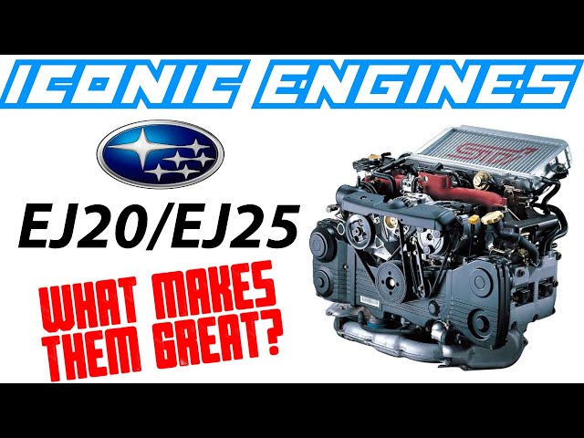 SUBARU EJ20 / EJ25 - What makes them GREAT? ICONIC ENGINES #13