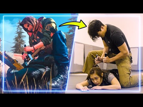 Martial Artists RECREATE Takedowns from Call of Duty Modern Warfare | Experts Try