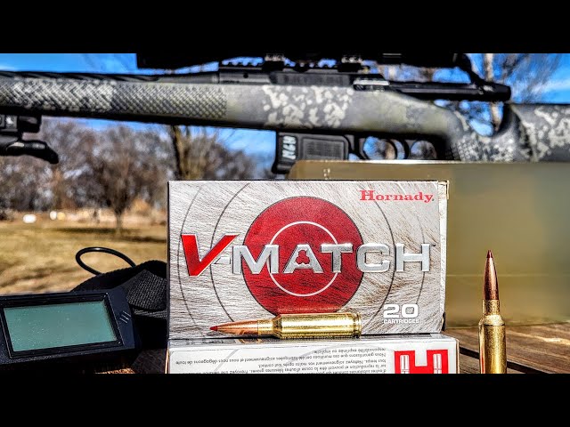 The new ELD - VT,  Hornady V-Match ammunition