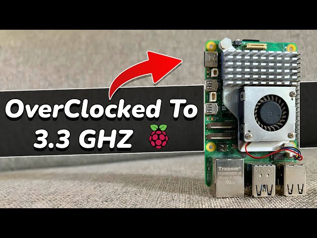 OVERCLOCKING The Raspberry Pi 5 to 3.3 GHZ (NEW METHOD) // How To OVERCLOCK Raspberry Pi 5