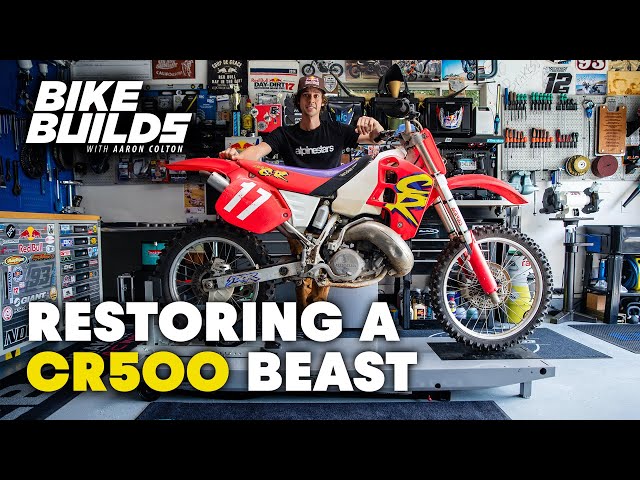 Restoring and Racing a BEAST - 1994 Honda CR500 | Bike Builds with Aaron Colton