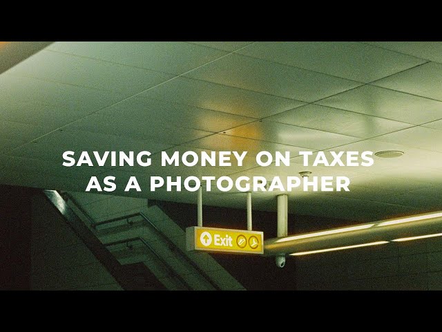 Let's Talk Tax: What is an Allowable Expense as a Photographer?
