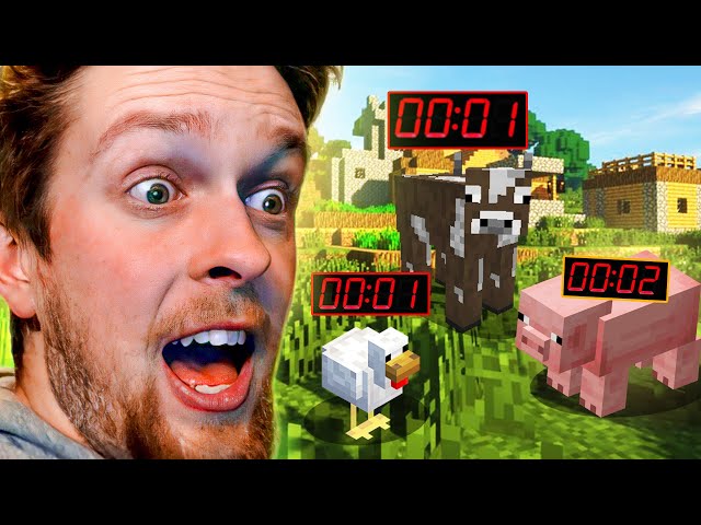 Minecraft but everything is a time bomb