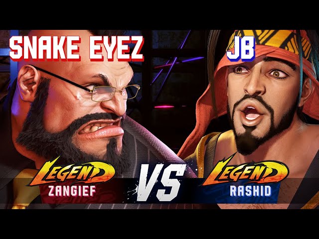 SF6 ▰ SNAKE EYEZ (Zangief) vs JB (Rashid) ▰ High Level Gameplay