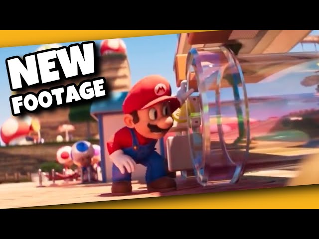 More New Super Mario Bros Movie Footage