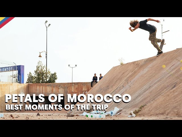 Explore The Skate Spots Of Morocco With Ryan Lay & Crew  |  PETALS OF MOROCCO