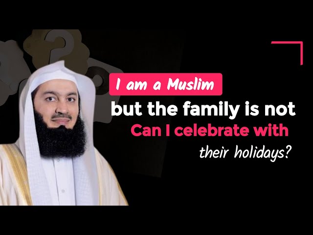 full lecture about holidays, can I participate holidays with my family? | islamic lectures|muftimen
