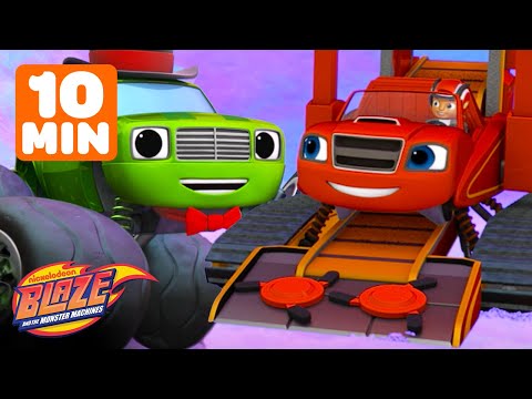 Blaze Shape Game Rescues & Adventures | Blaze and the Monster Machines