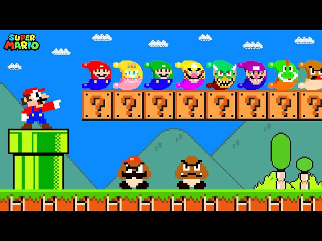 Super Mario Bros. but there are MORE Custom Moons All Characters!...