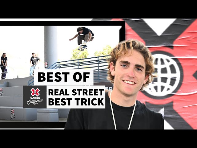 BEST OF Real Street Best Trick | X Games California 2023
