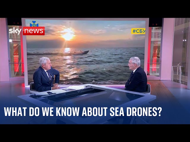 Ukraine War: What are sea drones and how effective are they?