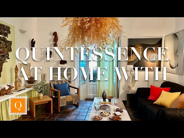 HOME TOUR | An art filled Mediterranean style 18th century apartment in Madrid