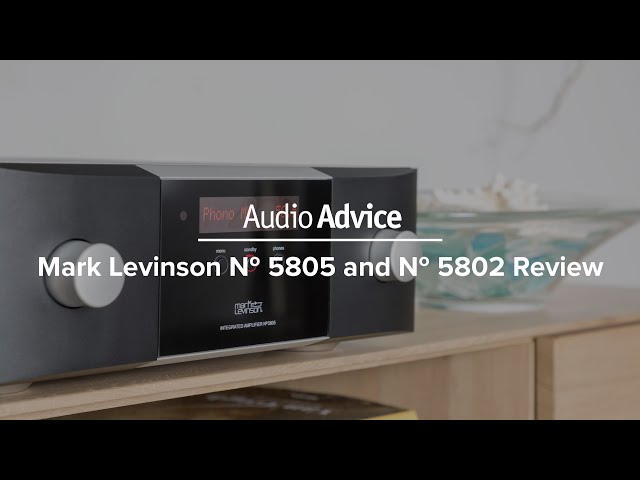 Mark Levinson № 5805 and № 5802 Amplifiers Review