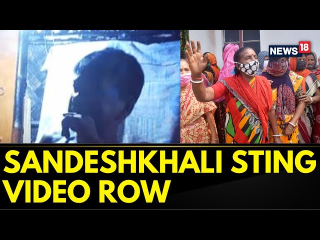 Sandeshkhali News Today | Political War Erupts After TMC Tweets Sting Operation Video | News18