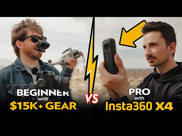 Beginner w/ $15K+ Gear vs. Pro w/ Insta360 X4