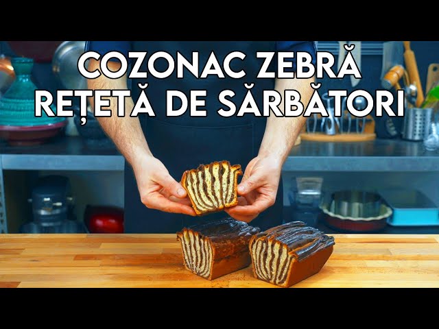 Nut-Free Cozonac | Zebra Cozonac | Filling-Free Cozonac | Play on Qoob