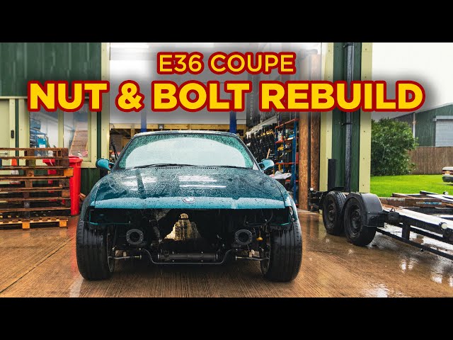 Building a BMW E36 Coupe from scratch
