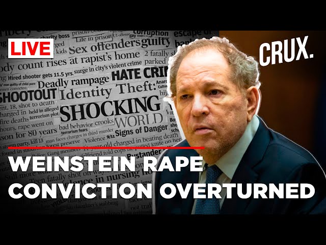 Harvey Weinstein's 2020 Conviction Overturned | Watch His Lawyer's Argument In NY Court #MeToo Trial