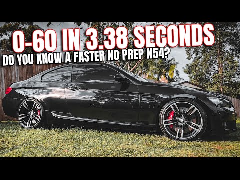 BMW E92 335i N54 0-60 In 3.3 Seconds : THIS IS FAST!