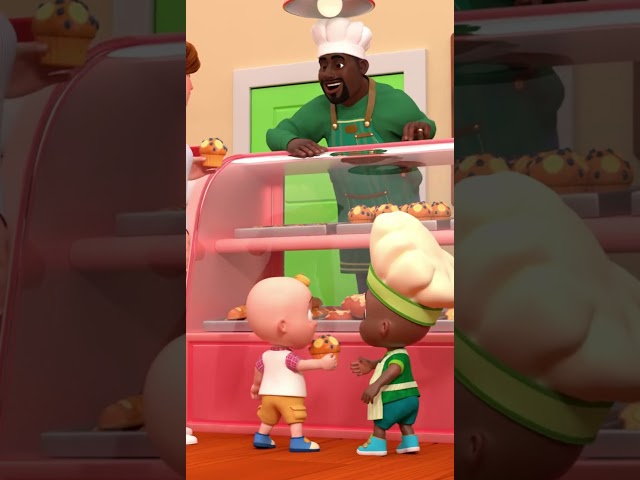 Do you know the muffin man? 🧁🧑‍🍳 #cocomelon #shorts | CoComelon and Little Angel Nursery Rhymes