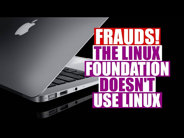 The Linux Foundation Doesn't Use Linux To Create Their Reports