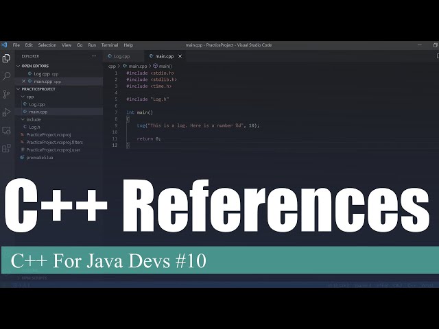 References | C++ For Java Devs Ep. 10