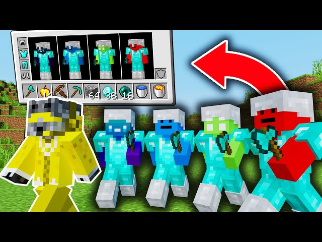 Minecraft Manhunt, But My Hunters Share An Inventory Rematch...