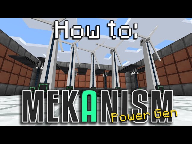 How to: Mekanism | Power Generation (Minecraft 1.16.5)
