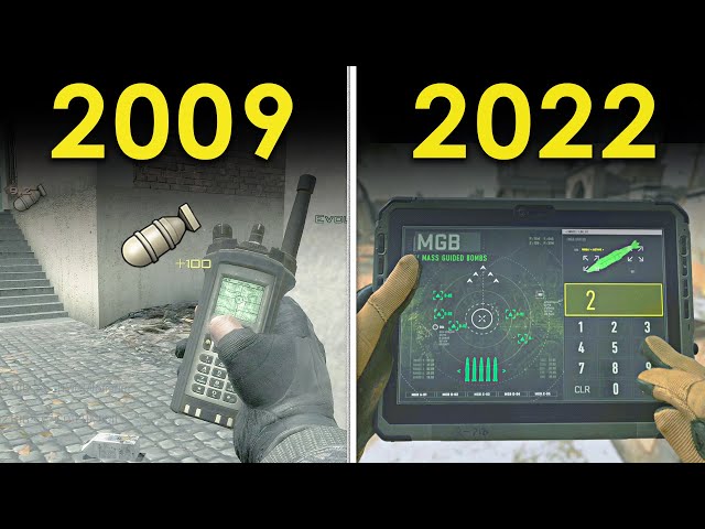 Evolution of Nuke in Call of Duty Games (2009 - 2022)
