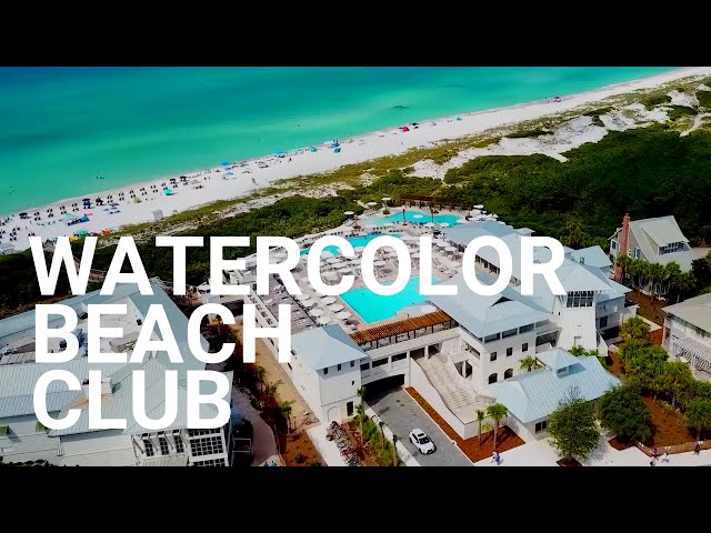 30A's Watercolor Beach Club Tour