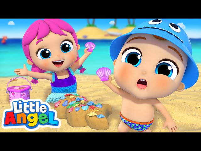 Mermaids at the Beach Song | Little Angel Kids Songs & Nursery Rhymes