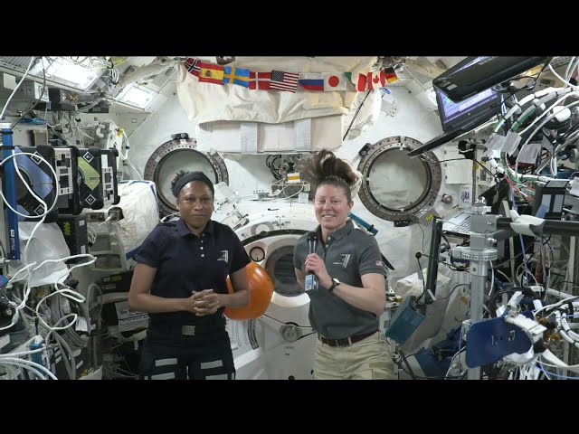 Expedition 70 Station Crew Talks with Women in Aerospace Engineering Conference - March 28, 2024