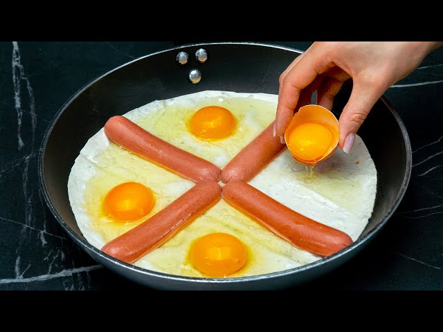 Ich habe gerade die perfekte Möglichkeit gefunden, Eier zum Frühstück zuzubereiten! Super lecker