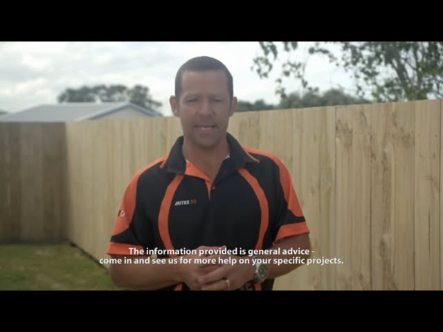How to Build a Fence | Mitre 10 Easy As DIY