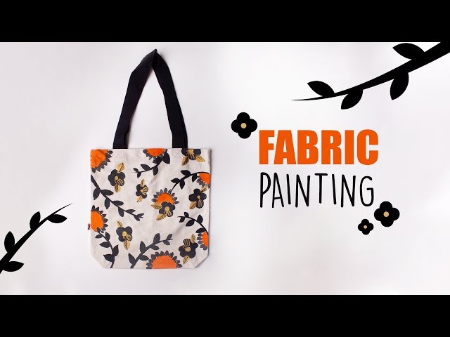 Fabric Painting | Tote bag | Handbag Design