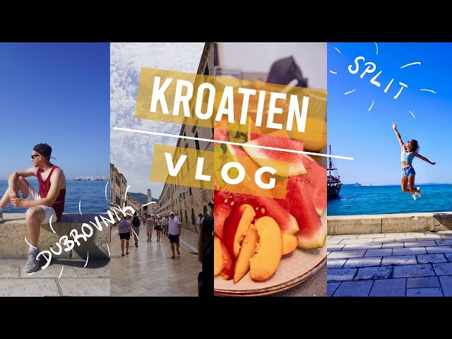 Kroatien Travel VLOG - SPLIT und DUBROVNIK | Teil 1