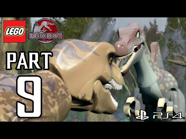 LEGO Jurassic World Walkthrough PART 9 (PS4) Gameplay No Commentary[1080p] TRUE-HD QUALITY