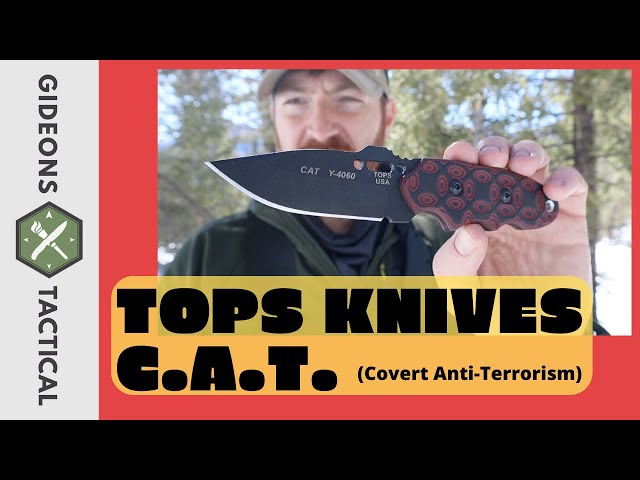A Fixed Blade 4 EDC? TOPS Knives C.A.T. (Covert Anti-Terrorism)