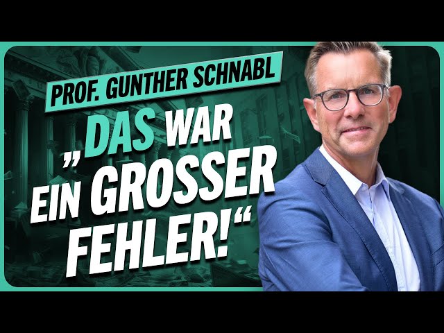 Top-Ökonom warnt: Diese BLASE ist geplatzt! // Prof. Gunther Schnabl