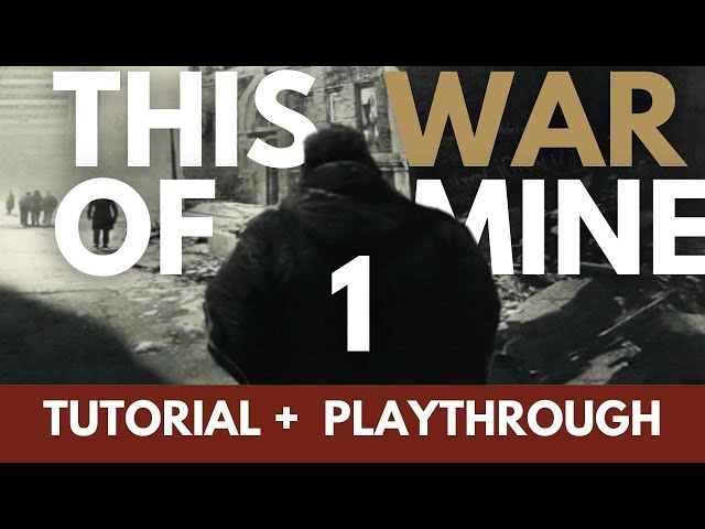 This War of Mine Board Game | Day 1 | Full Solo Playthrough | Learn How to Play