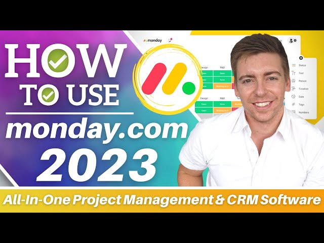 Monday.com Tutorial for Beginners | Free All-In-One Project Management & CRM Software