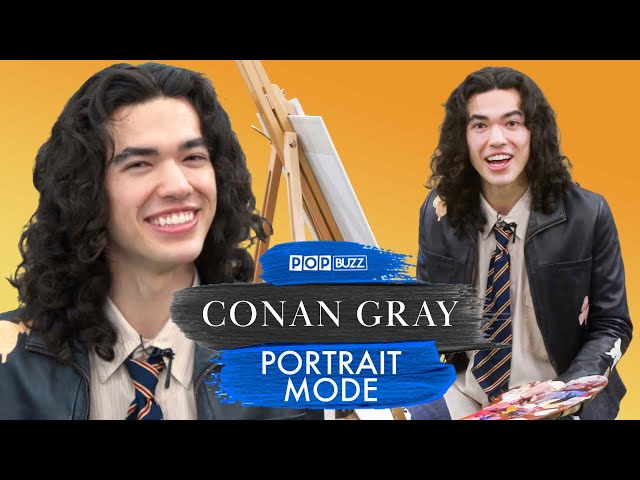 Conan Gray Paints A Self-Portrait