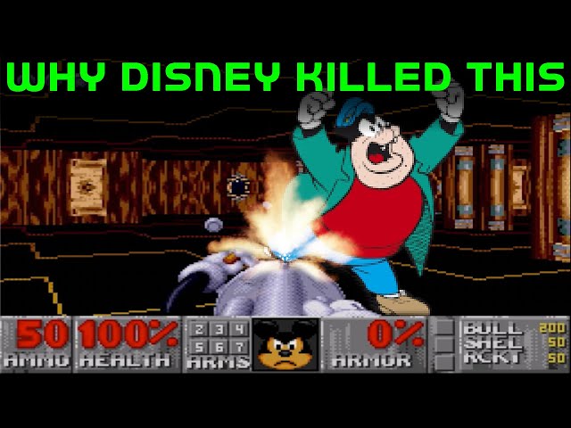 Cancelled 16-bit Mickey "Doom" Game Uncovered - Why Disney