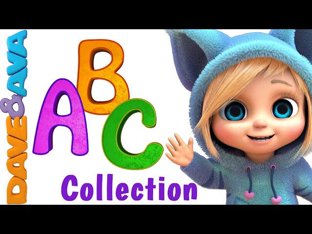 😀 ABC Song | Nursery Rhymes and Baby Songs from Dave and Ava 😁