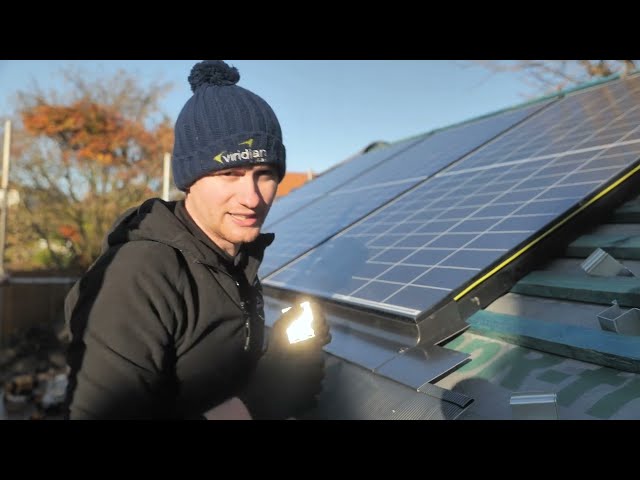 The smallest Solar PV system we have ever installed!