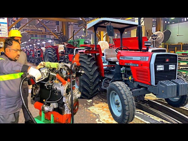 Massey Ferguson Manufacturing 385 Tractor Engine | SkilledHands