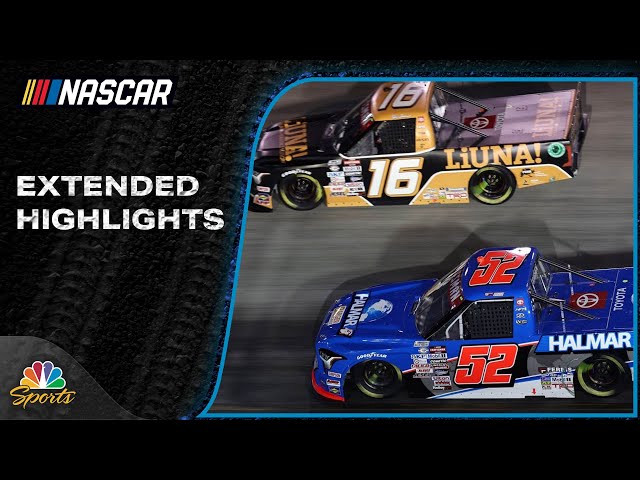 NASCAR Truck Series EXTENDED HIGHLIGHTS: UNOH 200 | 9/14/23 | Motorsports on NBC